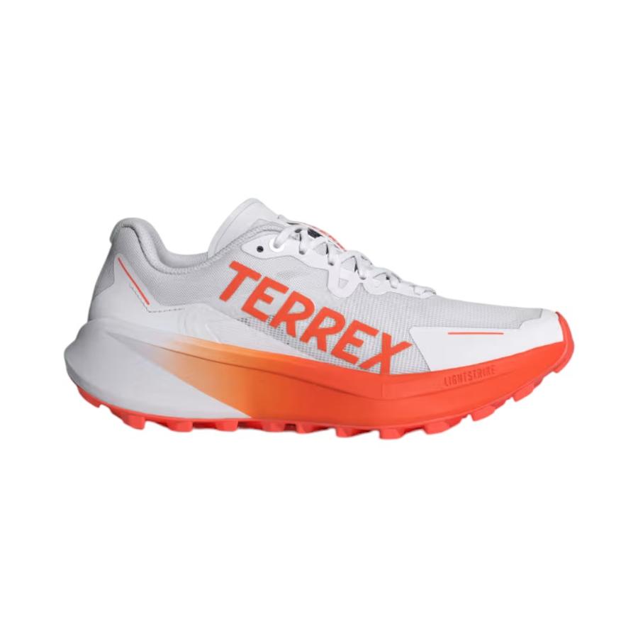 Zapatilla Trail Running Mujer Adidas Terrex Blanca Naranjo