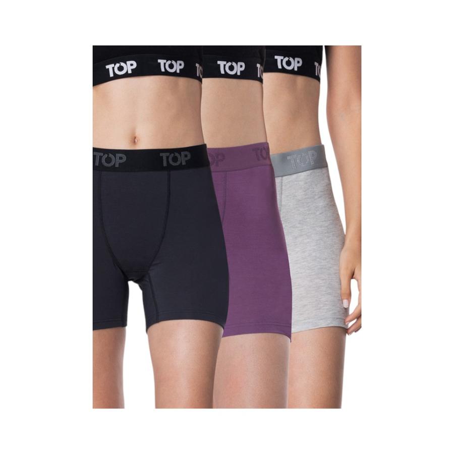 Calzón TOP Mujer Pack 3 M208P3C2 Multicolor