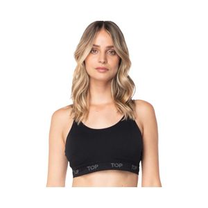 Peto Mujer Top Microfibra C1 Negro