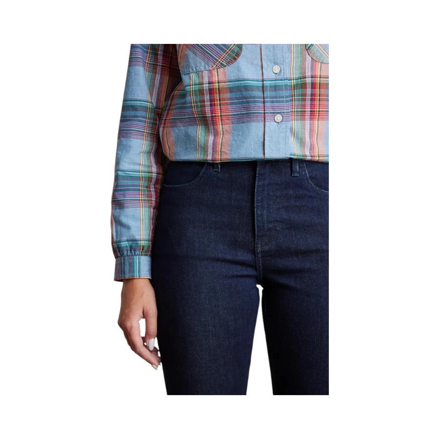 Jeans Slim Fit Mujer Wrangler Body Bespoke Blue Azul