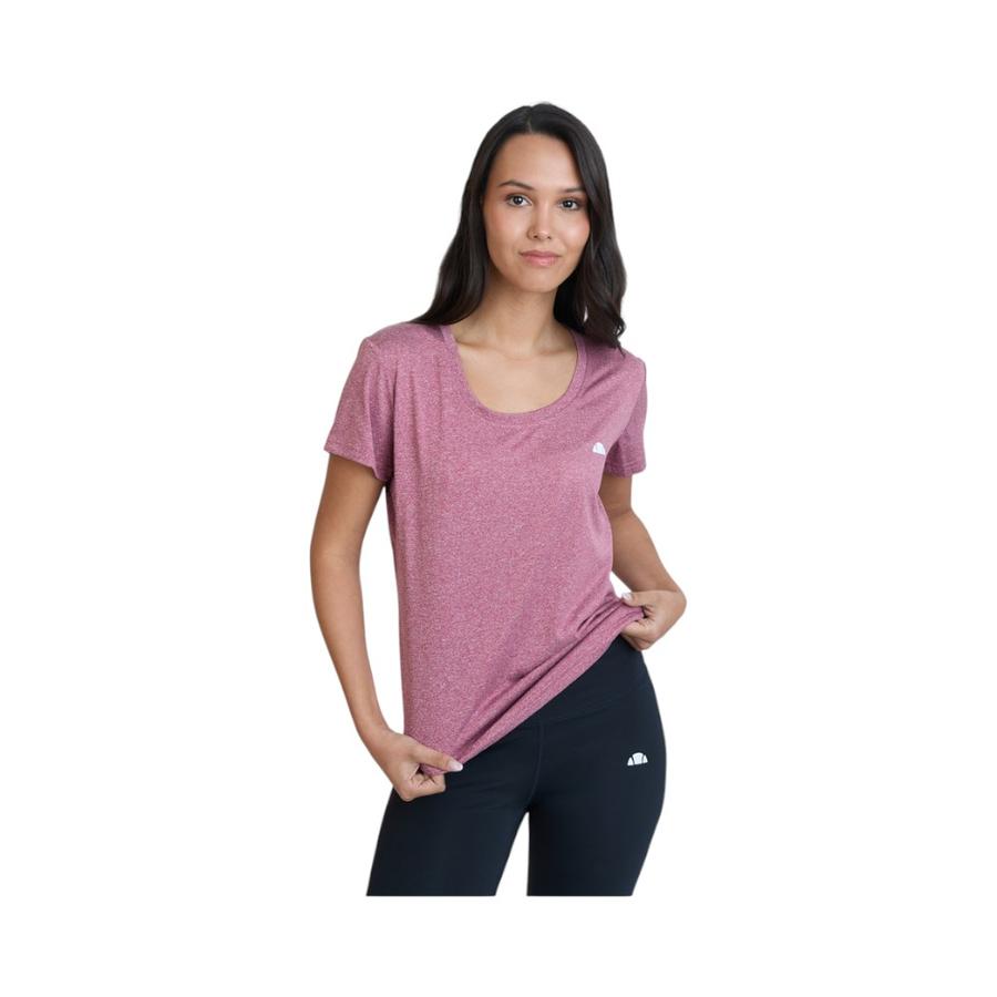 Polera Deportiva Mujer Estrella VMV26SPL01 Burdeo