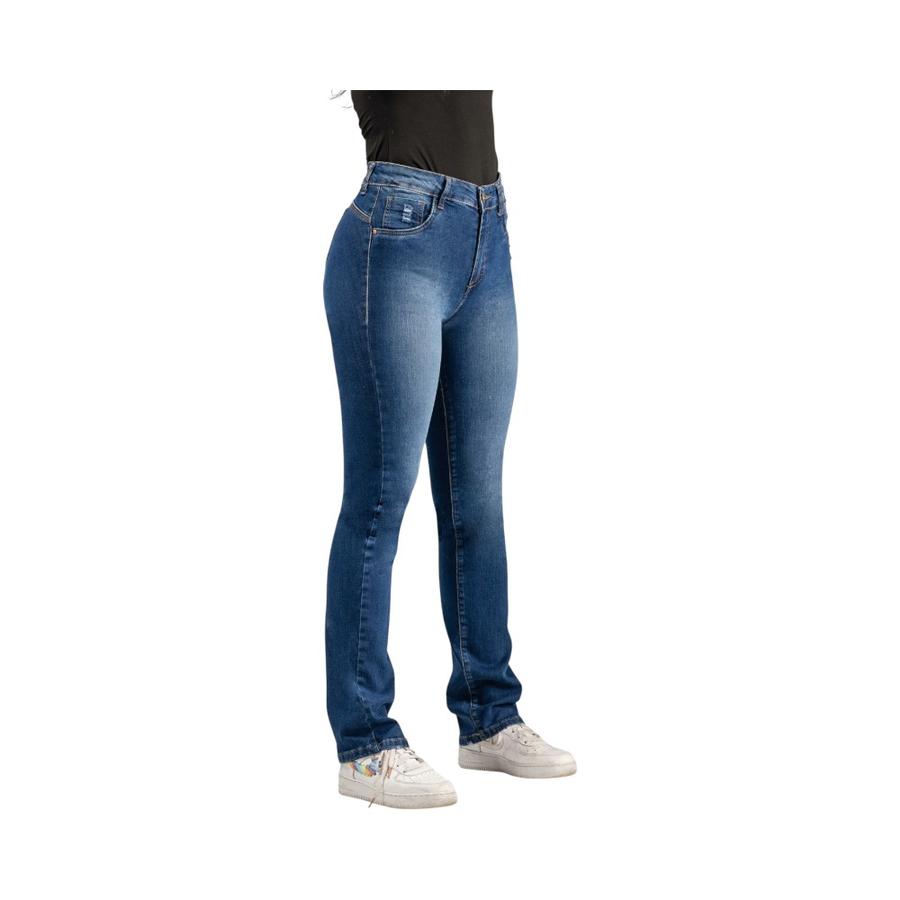Jeans Recto Mujer Mohicano 4076 Azul