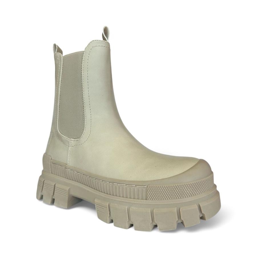 Bota Casual Mujer Jessie Beige