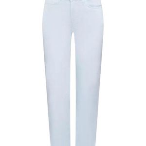 Pantalones Básico Liso Mujer Esprit Mom Fit Azul
