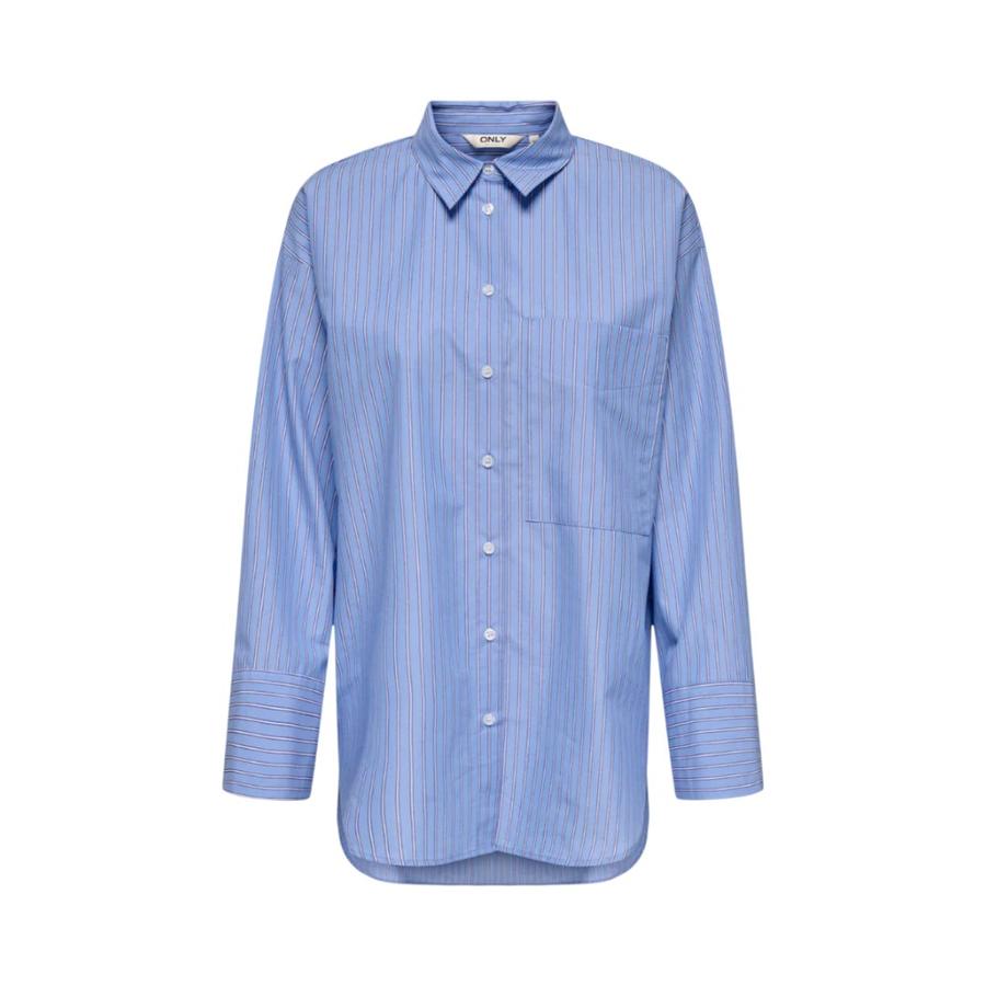 Blusa Rayas Only 15345008 Azul