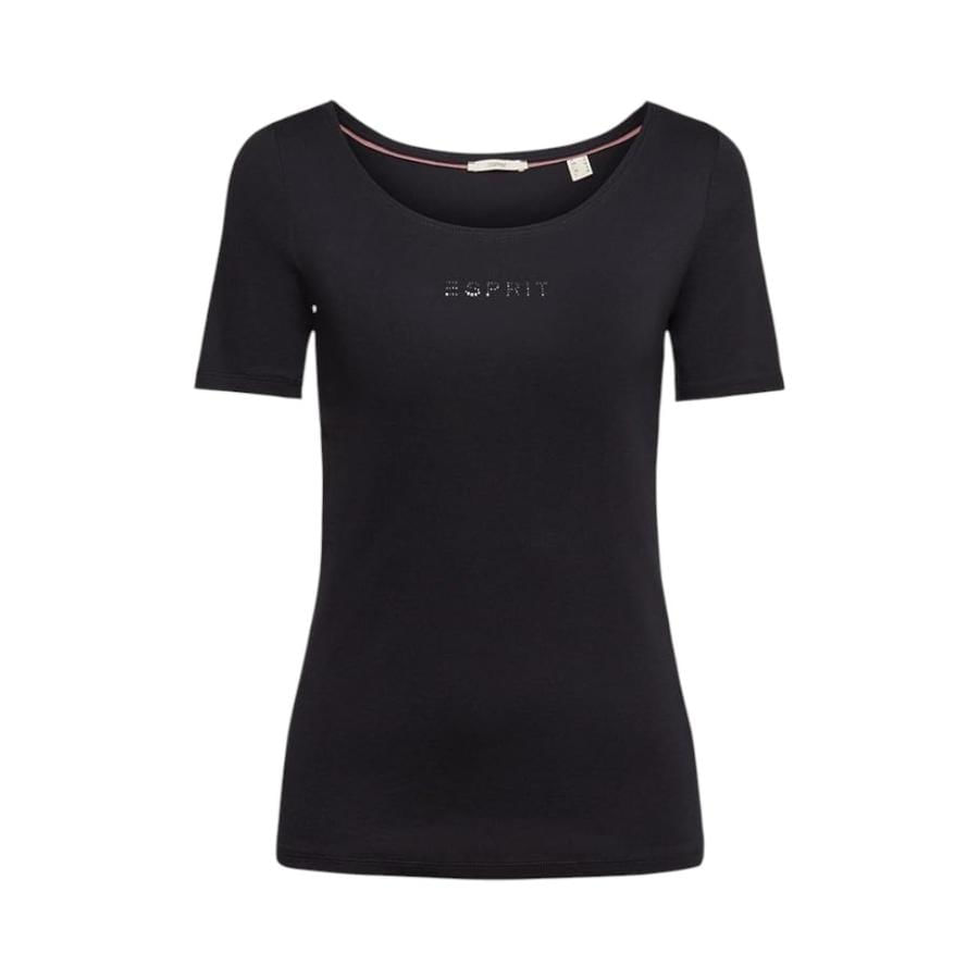 Polera Basica Ajustada Mujer Esprit 990EE1K306 Negro