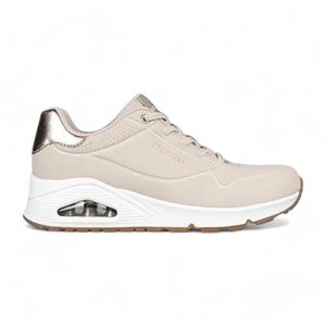Zapatillas Mujer Skechers Uno Beige
