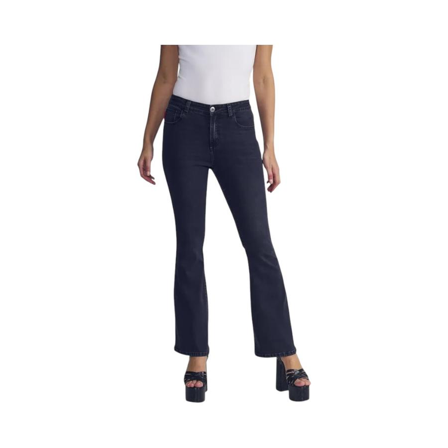 Jeans Mujer Ellus Polly Tiro Ultra Alto Negro
