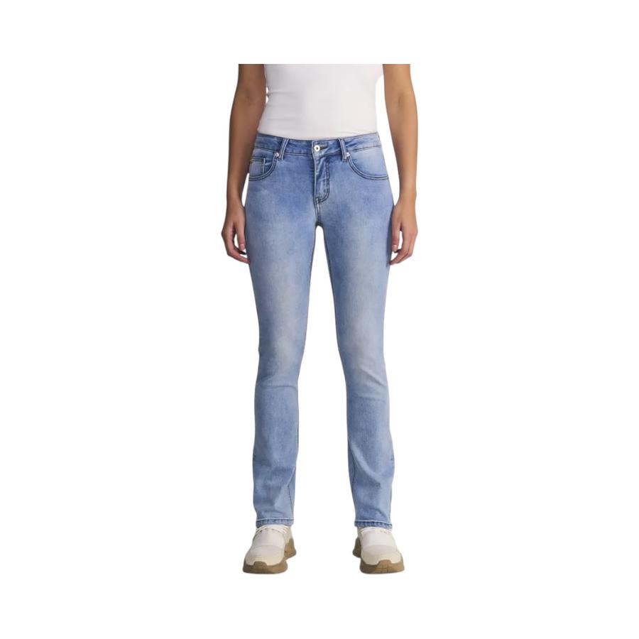 Jeans Tiro Medio  Mujer Ellus Janice azul