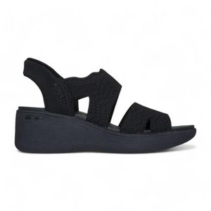 Sandalias Mujer Skechers Slip Ins Pier Lite Negro