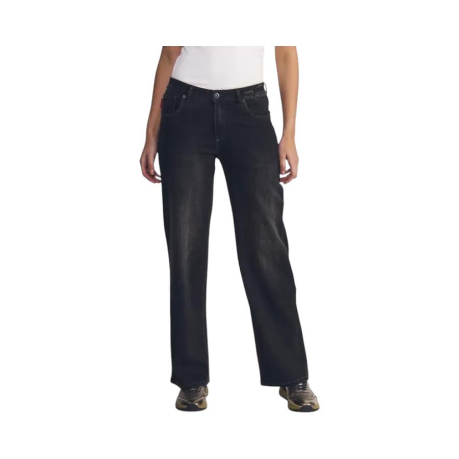 Jeans Tiro Alto Mujer Ellus AF010320 Negro