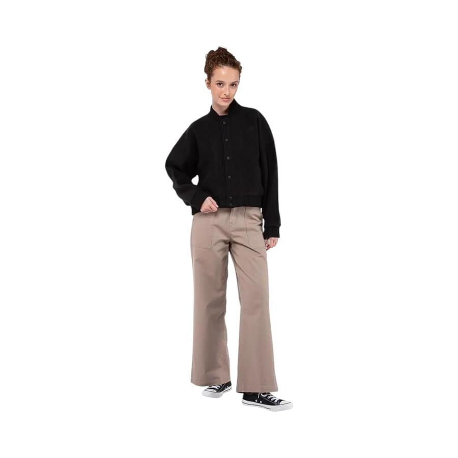 Pantalón Recto Mujer Converse Star Chevron Beige