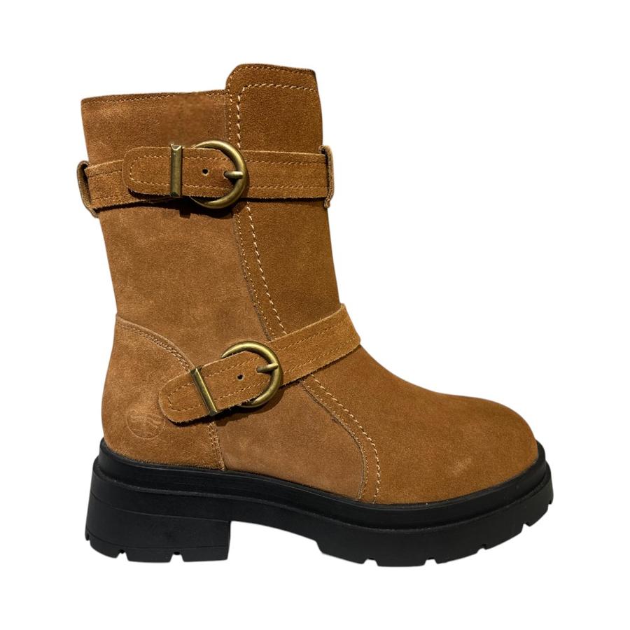 Botas Mujer Steem Land Olves Cuero Camel