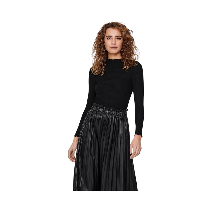 Polera Manga Larga Mujer Only 15180040 Negro