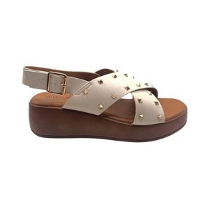 Sandalia Casual Mujer Via Rosmini Fenice Blanco