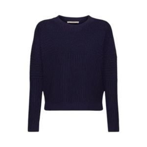 Sweater De Punto Grueso Mujer Esprit 122EE1I312 Azul Marino