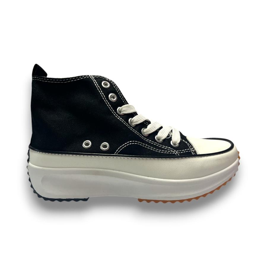Zapatillas Urbanas Mujer Maria Pia Kari High Negro