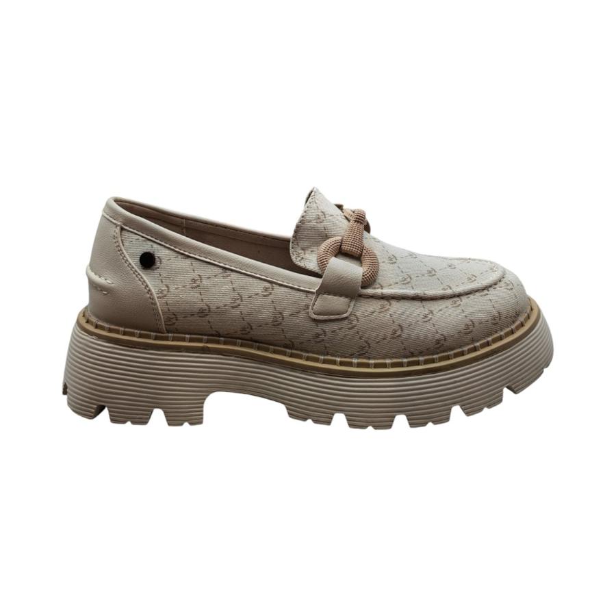 Mocasines Casual Mujer Via Rosmini Ireti Beige