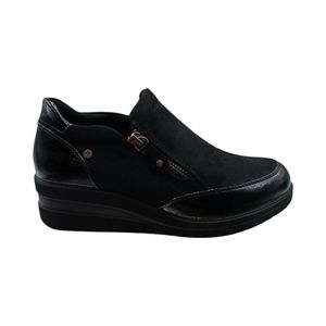 Mocasines Casual Mujer Via Rosmini Primule Negro