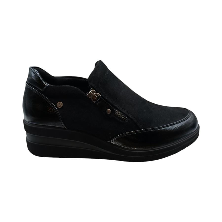 Mocasines Casual Mujer Via Rosmini Primule Negro