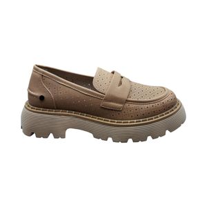 Mocasines Casual Mujer Via Rosmini Nazza Taupe
