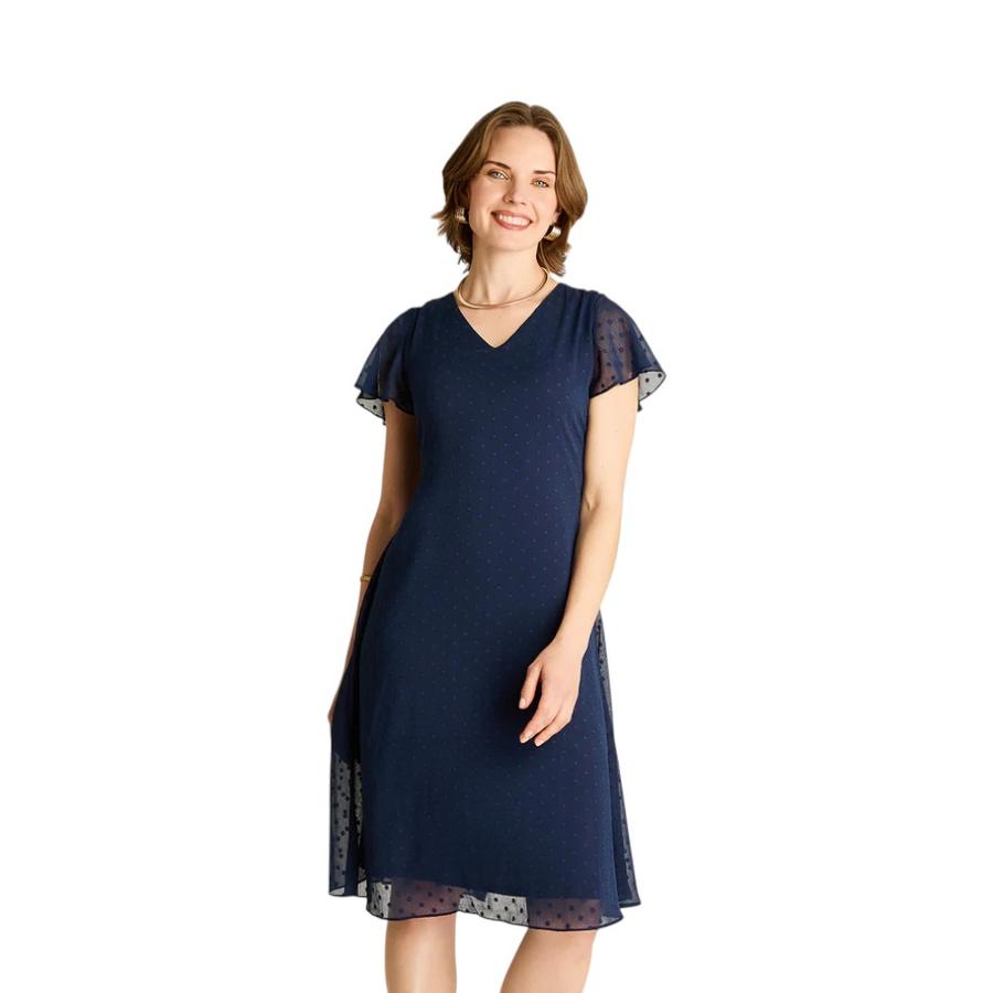 Vestido Midi Mujer Lorenzo di Pontti Weekend  Azul