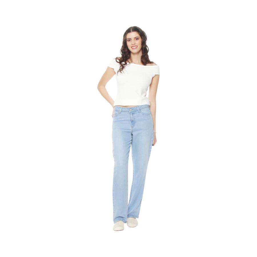 Pantalón Recto Lyocell Mujer Wados PTC303 Índigo