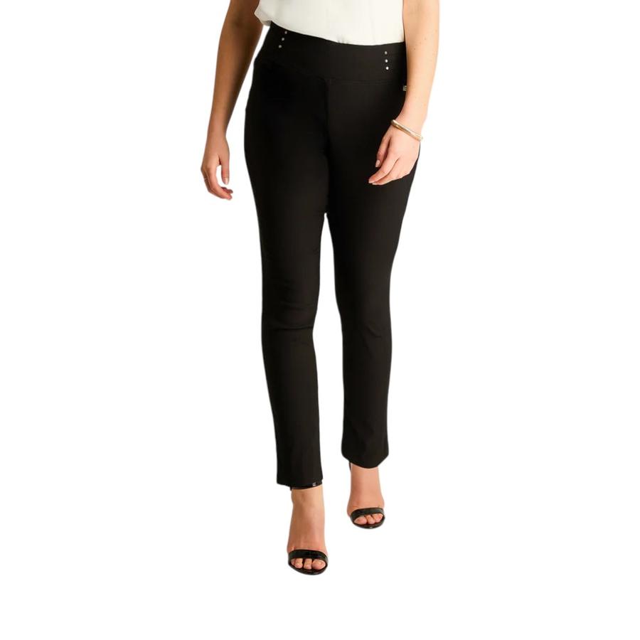 Calza Slim Mujer Lorenzo di Pontti Negro