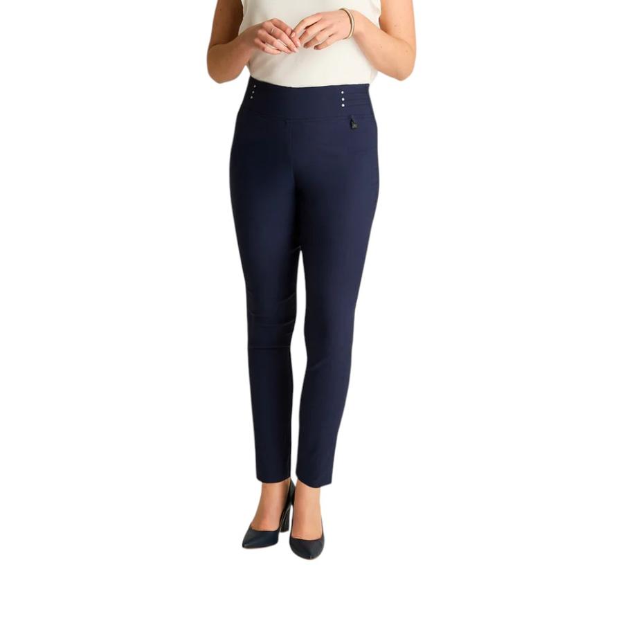 Calza Slim Mujer Lorenzo di Pontti Azul