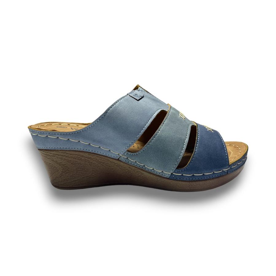 Sandalias Mujer Via Rosmini Notte Azul Jeans