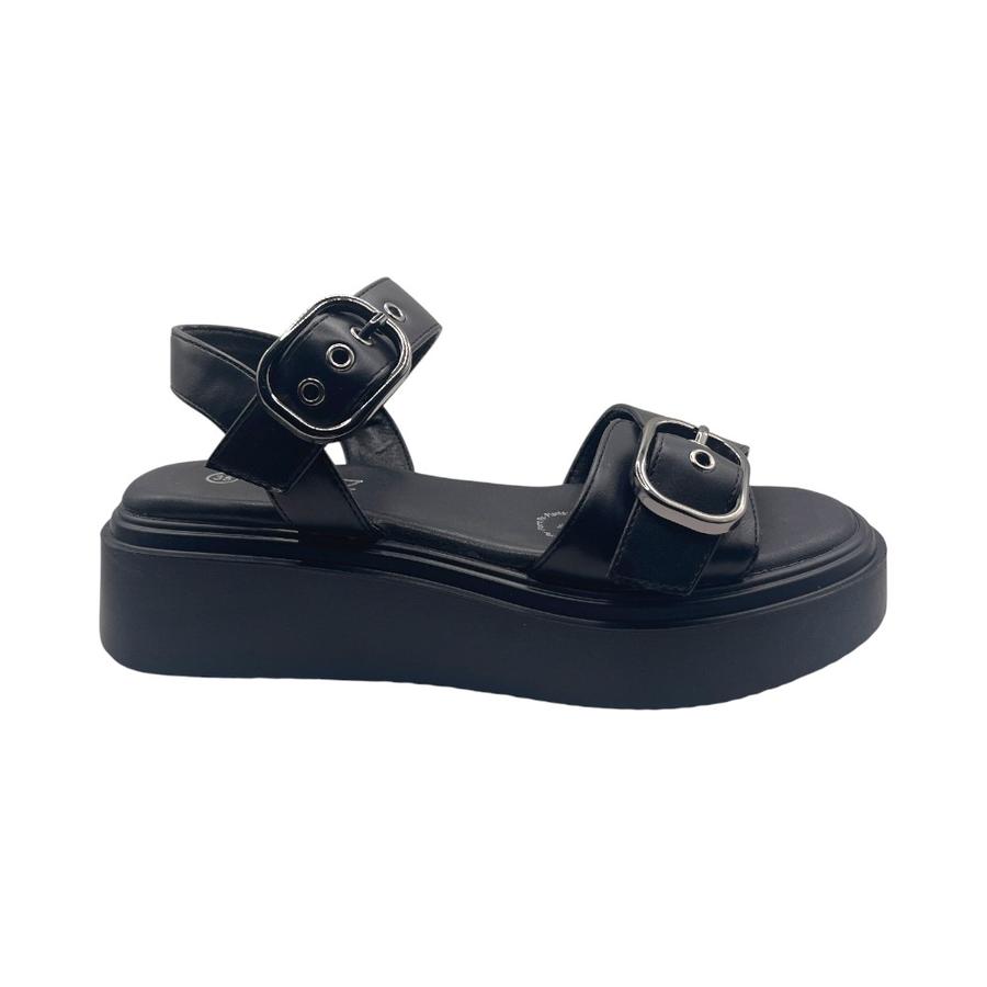 Sandalias Casual Mujer Maria Pia Bassey Negro
