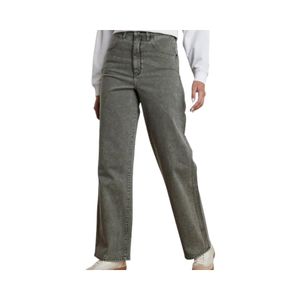Jeans Mom Relaxed  Mujer Wrangler 145380 Gris
