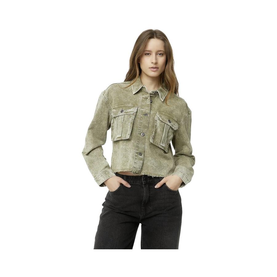 Chaqueta Algodón Mujer Only 15346800 Verde