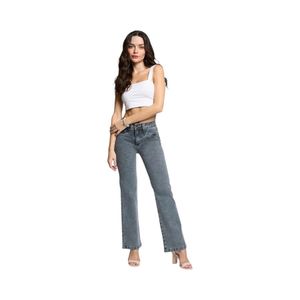 Jeans Recto Mujer Amalia Jeans 5290 Gris