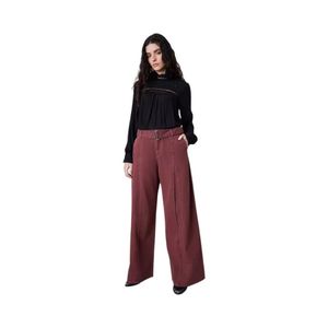 Pantalón Wide Leg Mujer Umbrale 603PAUMV26-206 Café