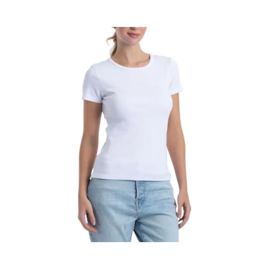 Polera manga corta Mujer Lady Genny K-727 Blanco