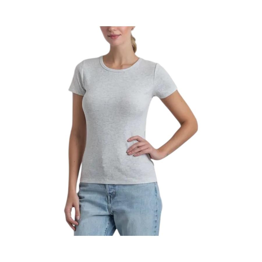 Polera manga corta Mujer Lady Genny K-727 Gris