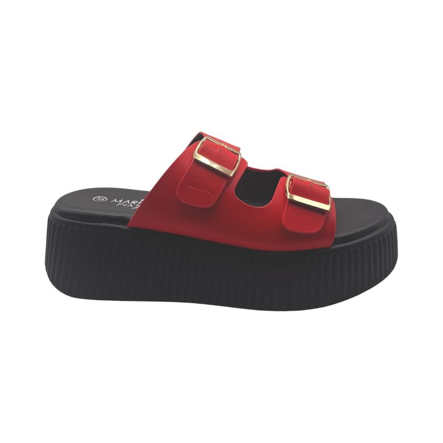 Sanadlias Casual Mujer Maria Pia Carly Rojo