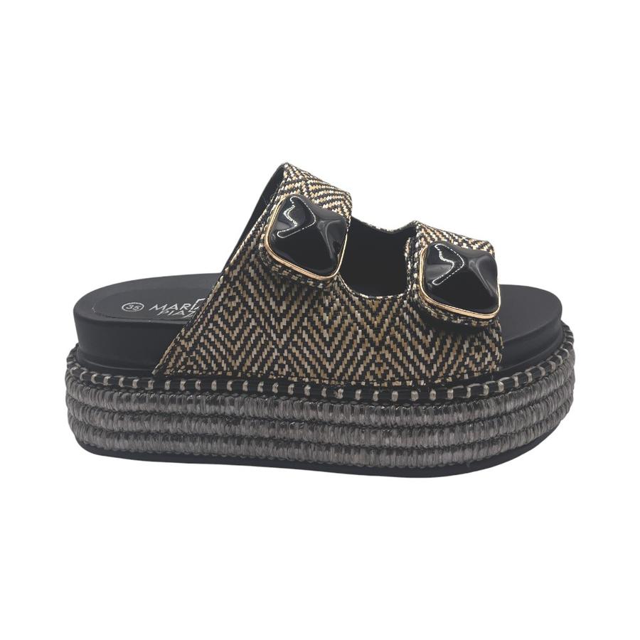Sandalias Casual Mujer Maria Pia Drisco Negro