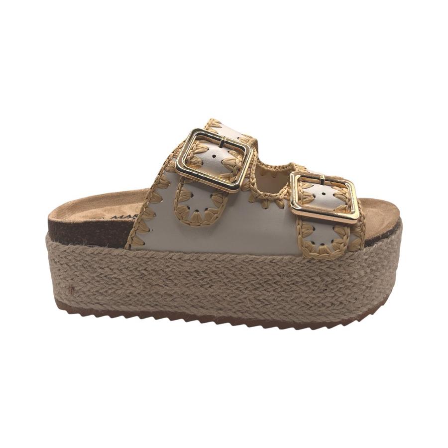 Sandalias Casual Mujer Maria Pia Duffy Blanco