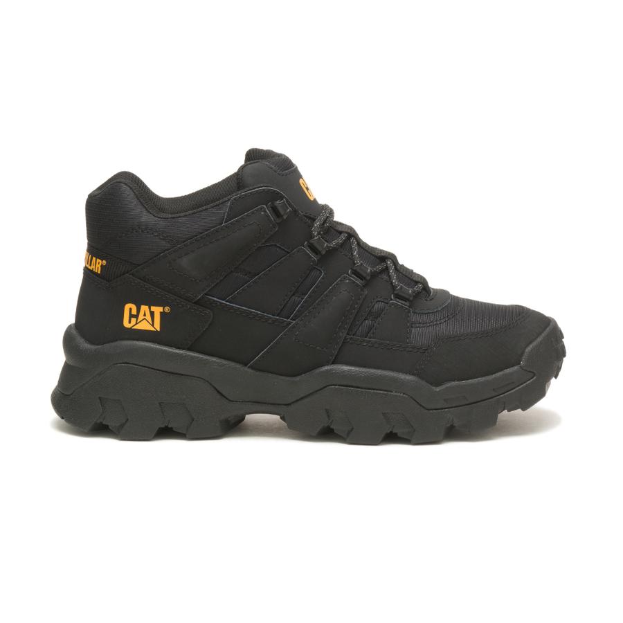 Zapatillas Con Caña Mujer Reactor Mid Cat Negro