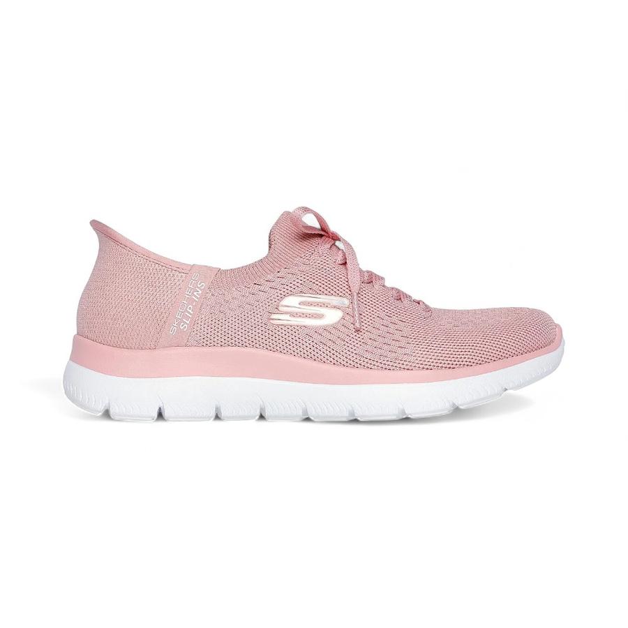 Zapatillas Slip-Ins Mujer Skechers Summits New Daily Rosado