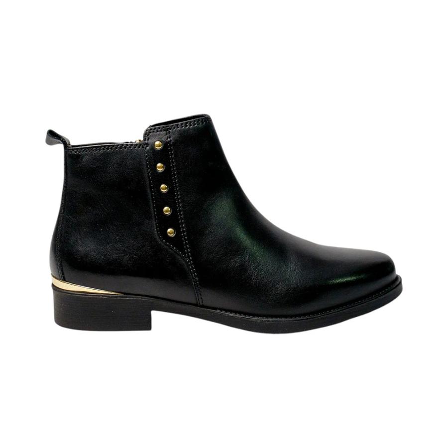 Botín Cuero Mujer Gacel Hortencia 659244 Negro - Dimarsa.cl