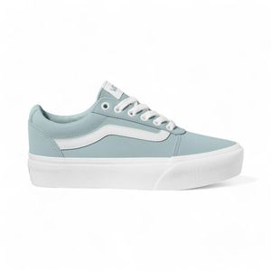 Zapatillas Urbanas Mujer Vans Ward Platform Celeste