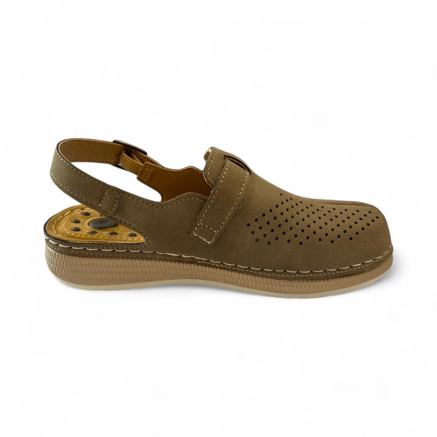 Sandalias Mujer Via Rosmini Cazaro Beige