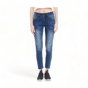 Jeans Mujer Ellus Candice Tiro Medio Azul