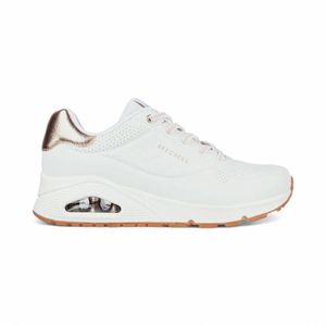 Zapatillas Mujer Skechers Uno Shimmer Away Blanco