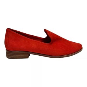 Mocasin Casual Mujer Via Rosmini Marie Rojo