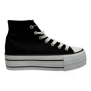 Zapatillas Urbanas Mujer Maria Pia Osma Negro