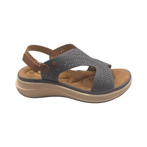 Sandalias Casual Mujer Via Rosmini Chiala Azul